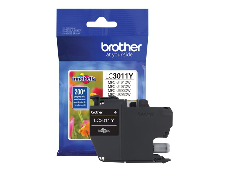 YELLOW InkJet Ink for BROTHER MFC-J491DW