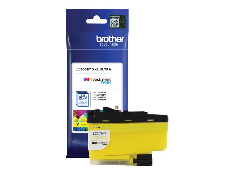YELLOW InkJet Ink for BROTHER MFC-J5845DW