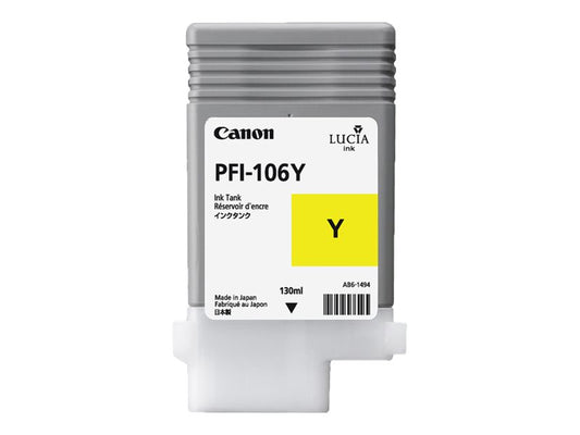 YELLOW InkJet Ink for CANON IMAGEPROGRAF IPF6300