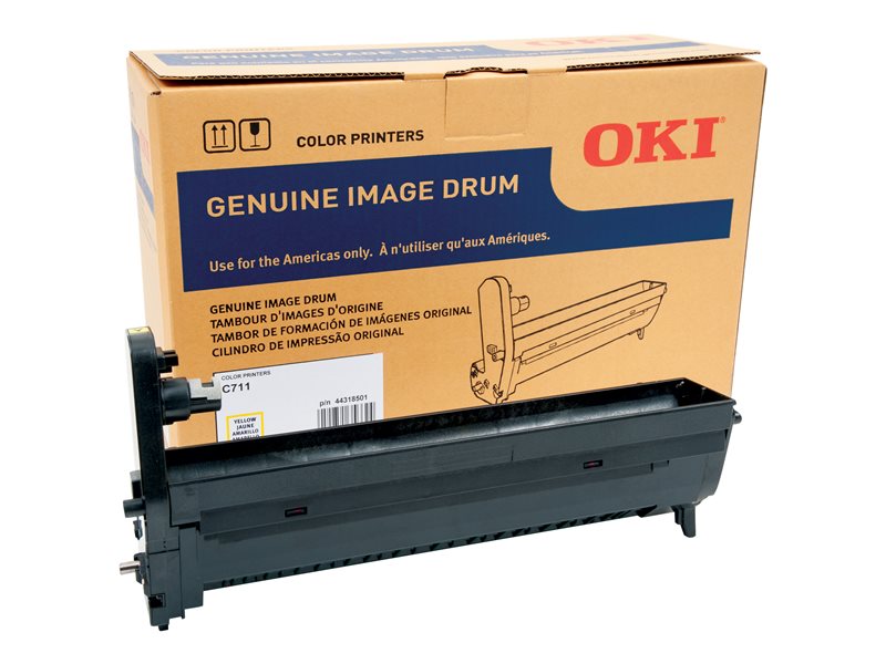 YELLOW Drum for OKIDATA C711DN