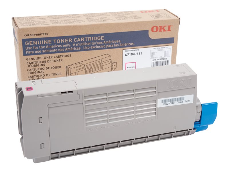 MAGENTA Toner for OKIDATA C711DN