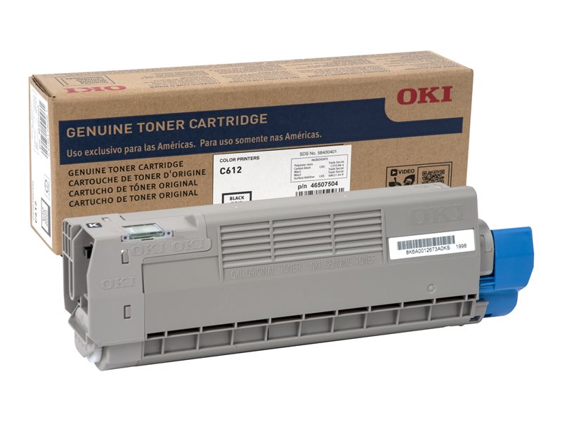 BLACK Toner for OKIDATA C612DN