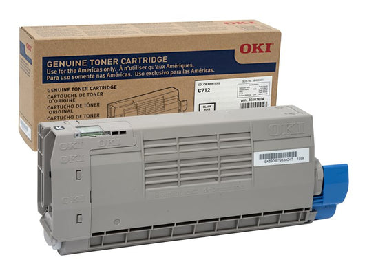 BLACK Toner for OKIDATA C712DN