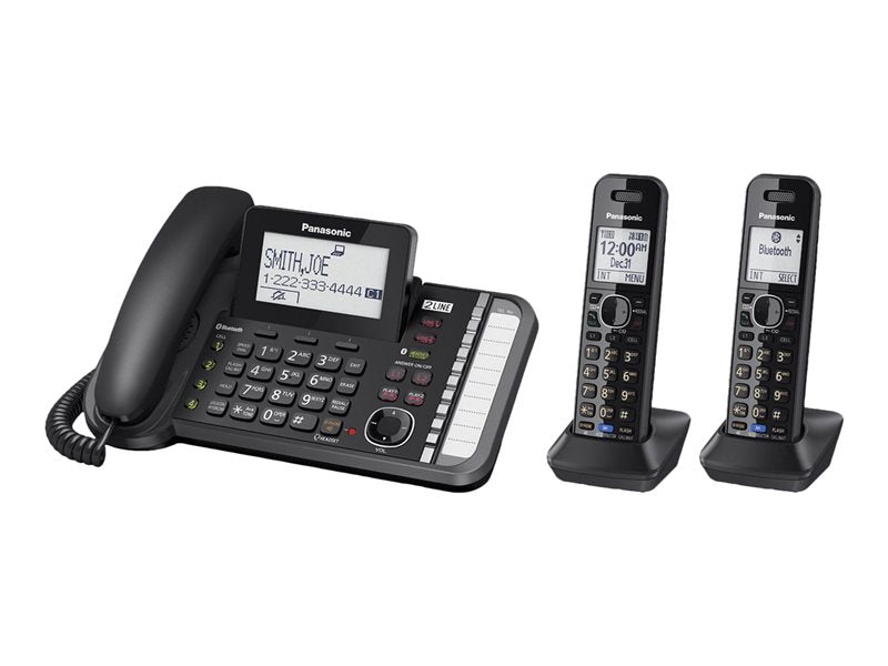 PANASONIC BLACK PHONES KX-TG9582B