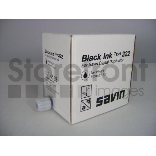 BLACK Duplicator Ink for SAVIN 3100DNP