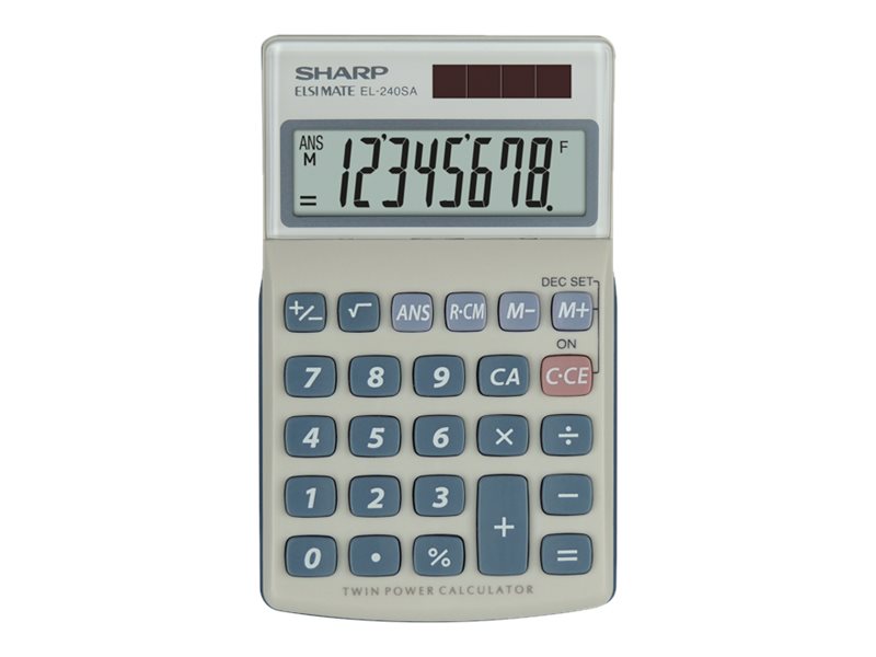 SHARP PUTTY CALCULATORS EL-240SAB