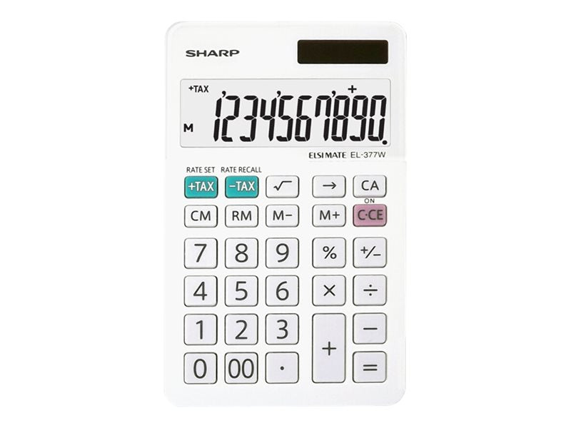 SHARP BEIGE CALCULATORS EL-377WB