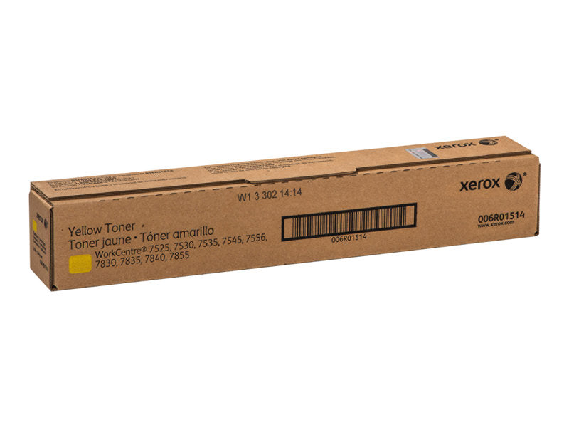 YELLOW Toner for XEROX WORKCENTRE 7525
