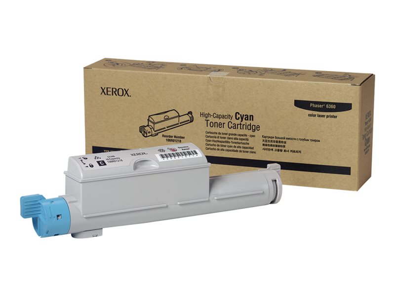 CYAN Toner for XEROX PHASER 6360DN