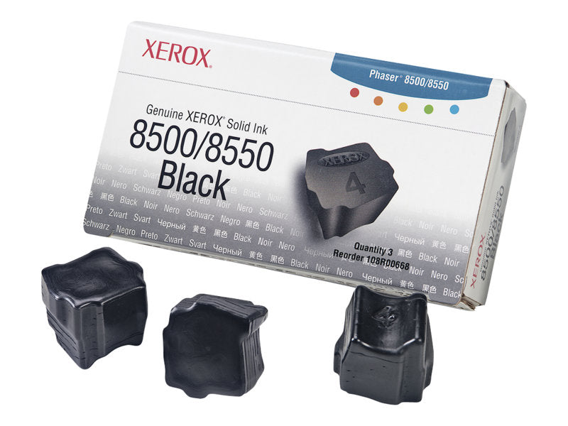 BLACK Solid Ink for XEROX PHASER 8500DN