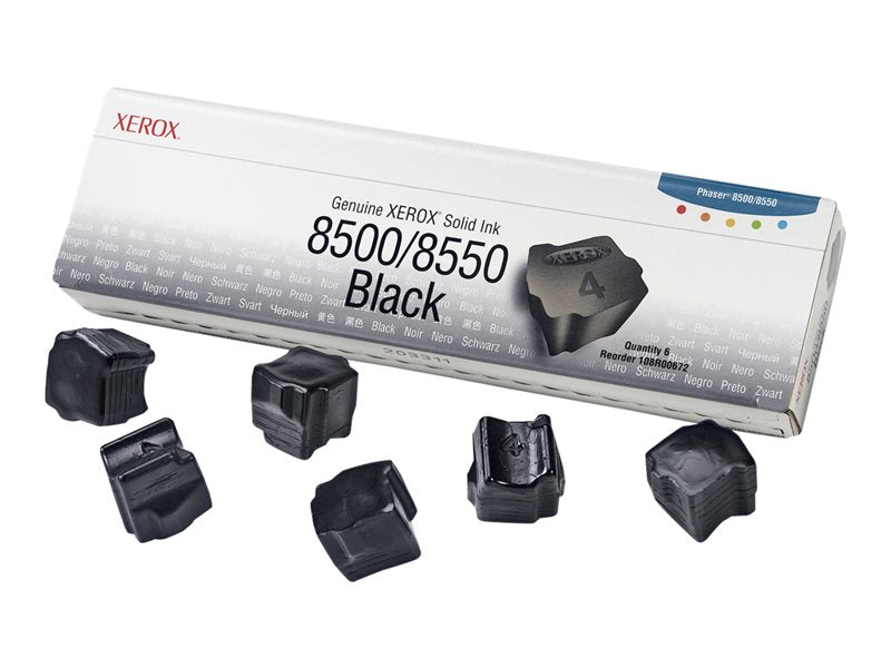 BLACK Solid Ink for XEROX PHASER 8500DN