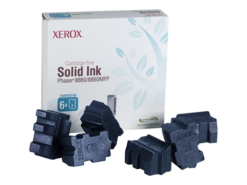 CYAN Solid Ink for XEROX PHASER 8860