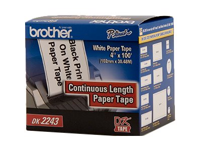 BLACK/WHITE Paper and Access. for BROTHER QL1050