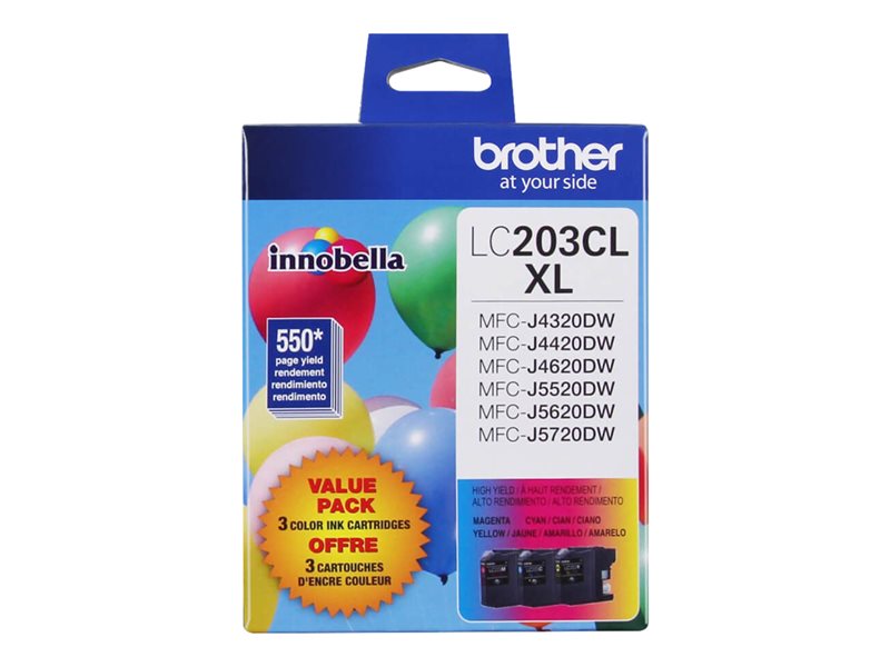 C/M/Y InkJet Ink for BROTHER MFC-J4320DW