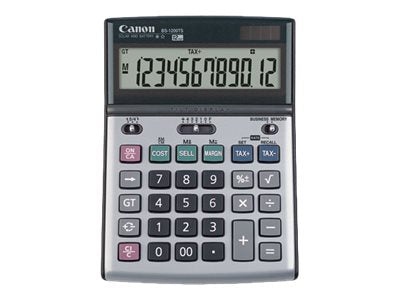 CANON SILVER CALCULATORS BS1200TS;HS1200TS