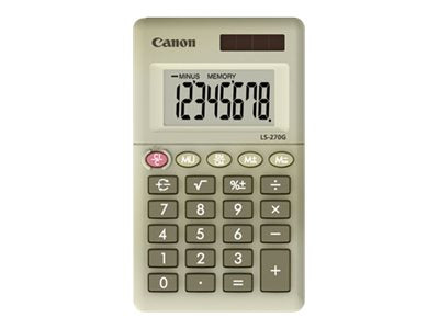 CANON CHAMPAGNE CALCULATORS LS270G