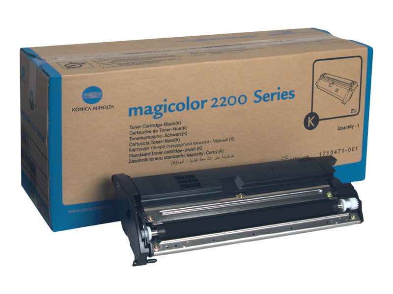 BLACK Toner for KONICA MINOLTA MAGICOLOR 2200