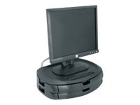 BLACK COMPUTER RISER for KANTEK STANDS