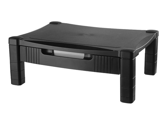 BLACK COMPUTER RISER for KANTEK STANDS