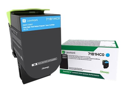 CYAN Toner for LEXMARK CS417DN