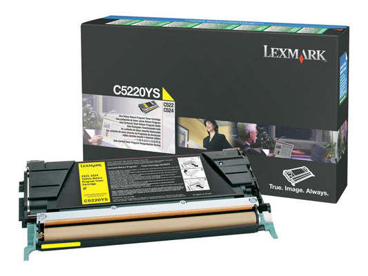 YELLOW Toner for LEXMARK C522N