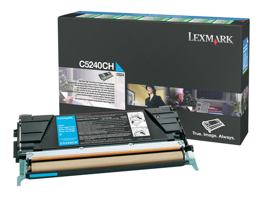 CYAN Toner for LEXMARK C524DN
