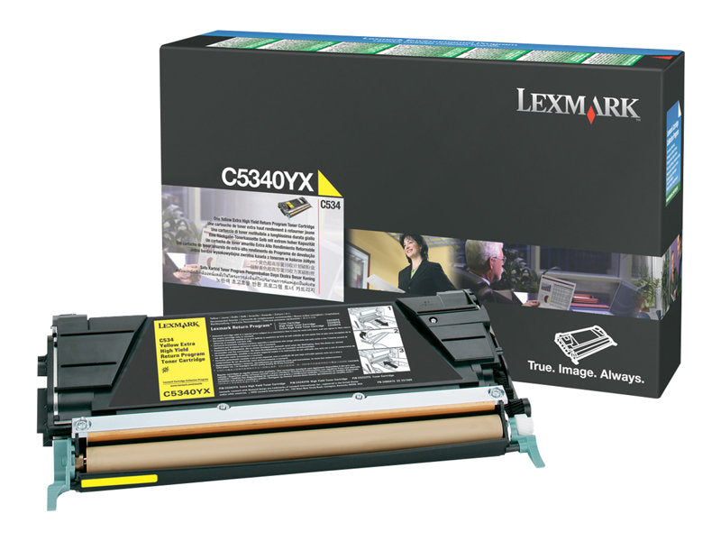 YELLOW Toner for LEXMARK C534DN