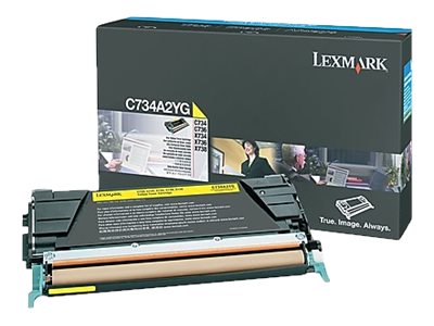 YELLOW Toner for LEXMARK C734DN