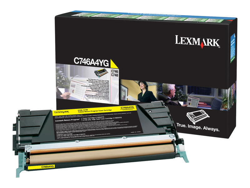 YELLOW Toner for LEXMARK C746DN