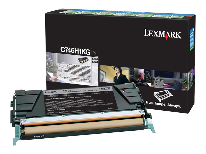 BLACK Toner for LEXMARK C746DN