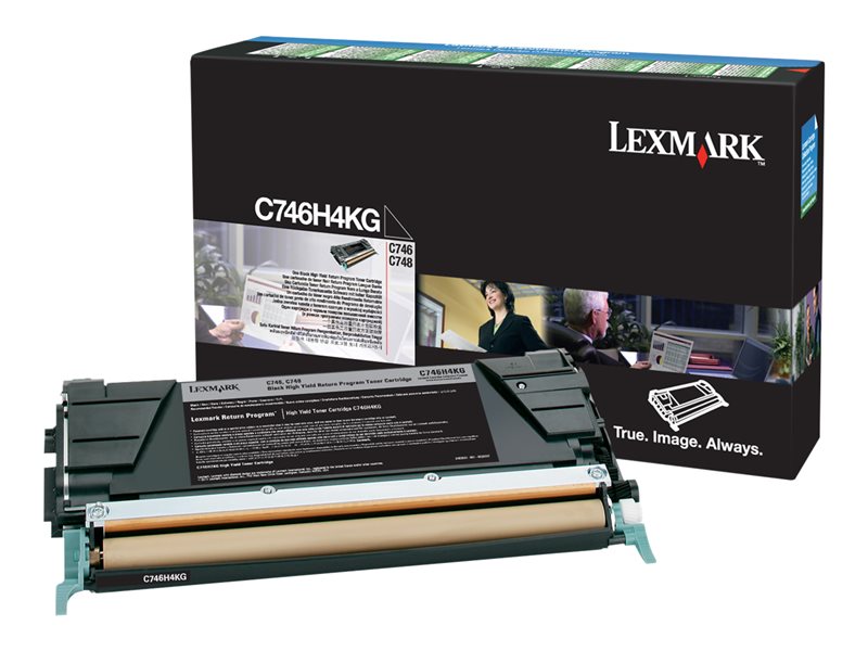 BLACK Toner for LEXMARK C746DN