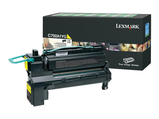 YELLOW Toner for LEXMARK C792DE