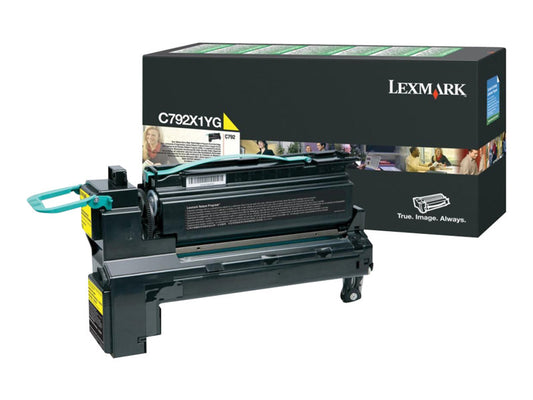 YELLOW Toner for LEXMARK C792DE