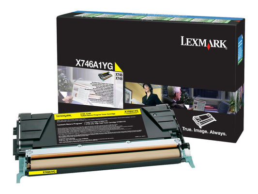 YELLOW Toner for LEXMARK X746DE