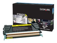 YELLOW Toner for LEXMARK X746DE