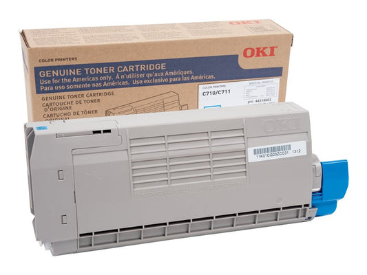 CYAN Toner for OKIDATA C711DN