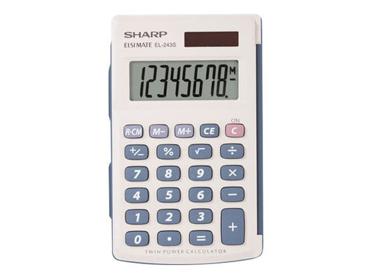 SHARP PUTTY CALCULATORS EL-243SB