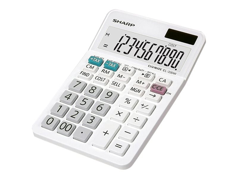 SHARP BEIGE CALCULATORS EL-330WB