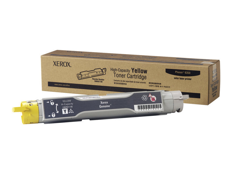 YELLOW Toner for XEROX PHASER 6350DP