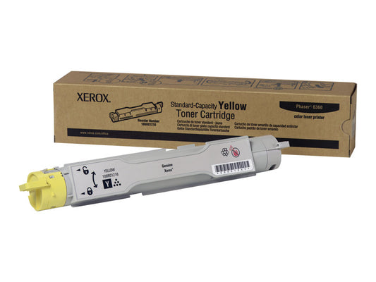 YELLOW Toner for XEROX PHASER 6360DN