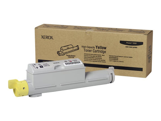 YELLOW Toner for XEROX PHASER 6360DN