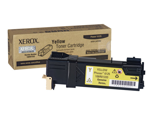 YELLOW Toner for XEROX PHASER 6125