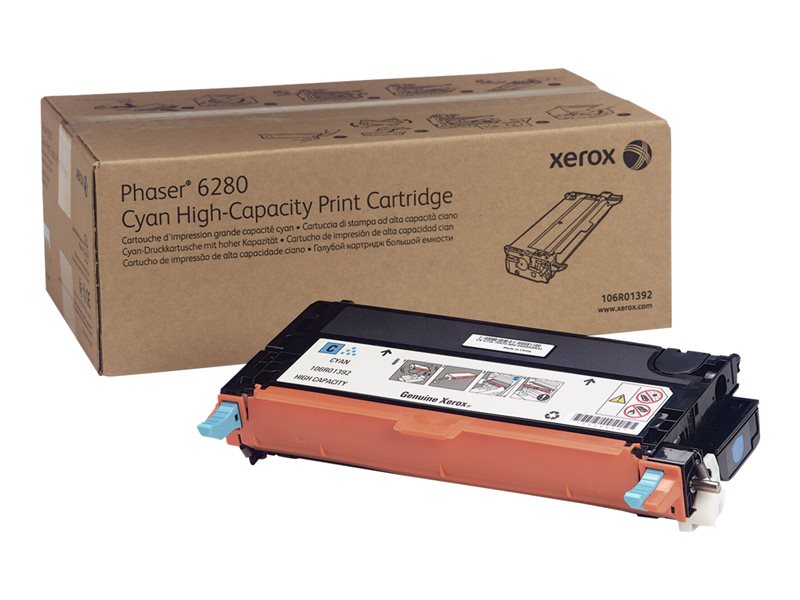 CYAN Toner for XEROX PHASER 6280DN