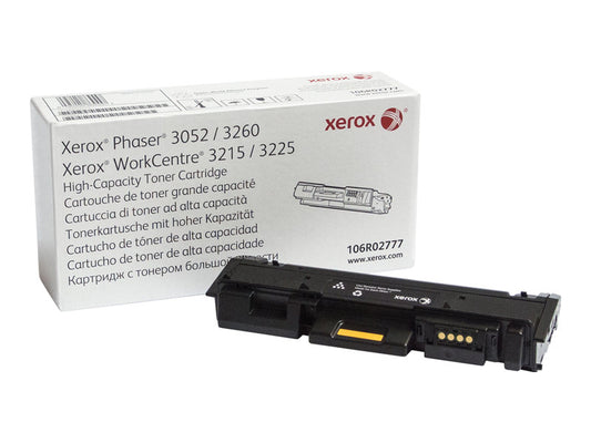 BLACK Toner for XEROX PHASER 3052