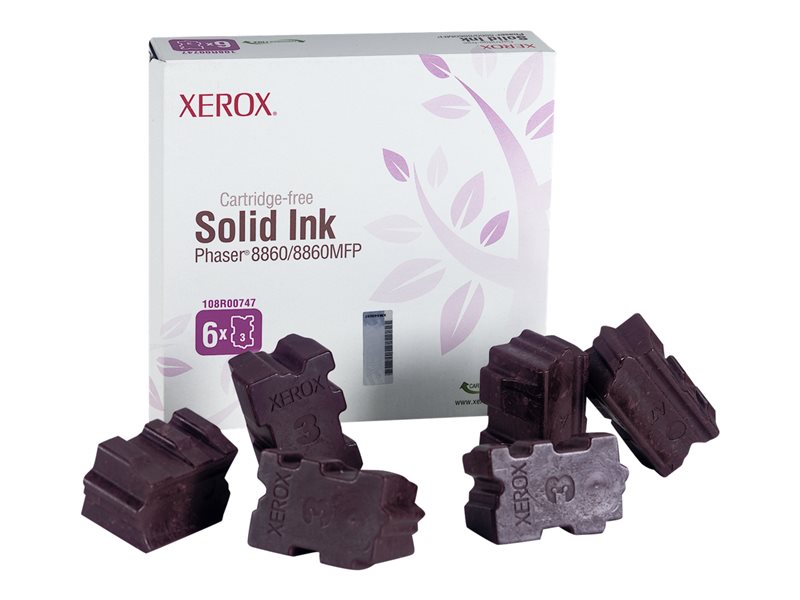 MAGENTA Solid Ink for XEROX PHASER 8860